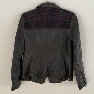 Faux Leather Jacket